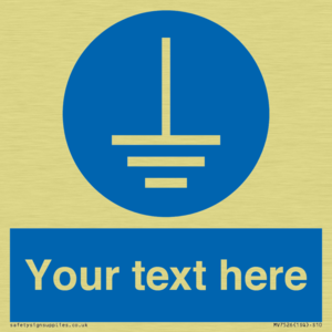 Custom Connect to Earth Sign